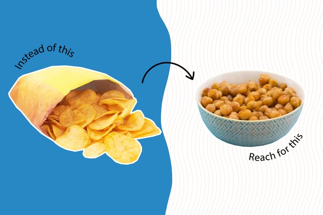 healthy junk food heathy potato chips