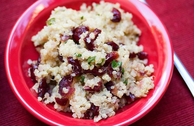 Quinoa breakfast recipes Cranberry-Orange Quinoa
