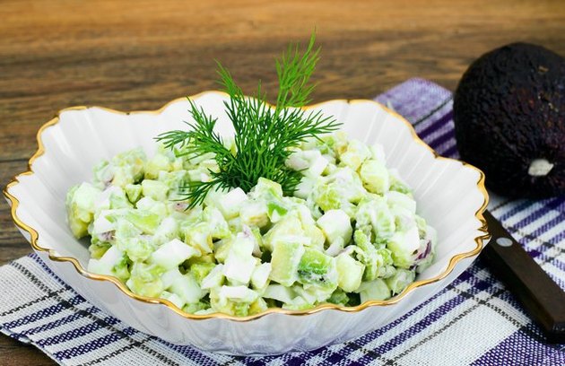 Avocado Egg Salad healthy lunch recipes