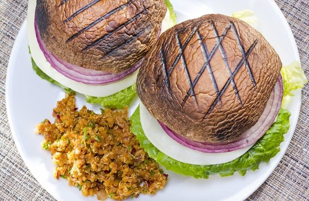 eggplant recipes Grilled Vegetable “Burgers”