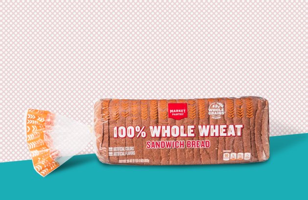 Market Pantry 100-Percent Whole-Wheat Bread healthy food at target