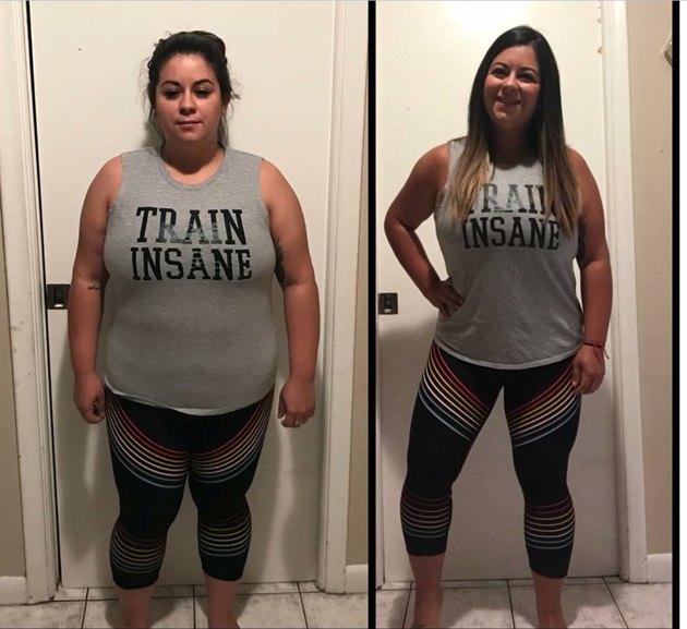 before and after photos from 80 Day Obsession