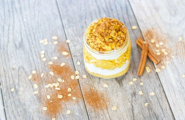 Pumpkin Pie Oatmeal Parfait Vitamin D Recipe
