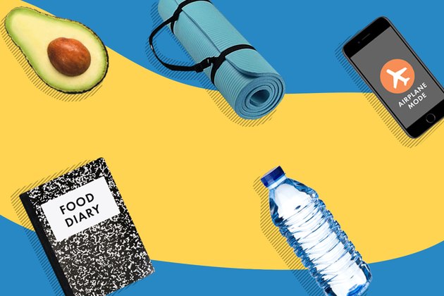Colorful illustration conceptualizing the latest weight-loss research findings
