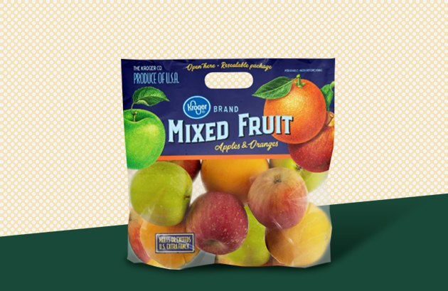 Kroger Mixed Fruit Pouch