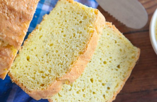 Garlic, Dill & Cheddar Keto Bread Keto Friendly Flours
