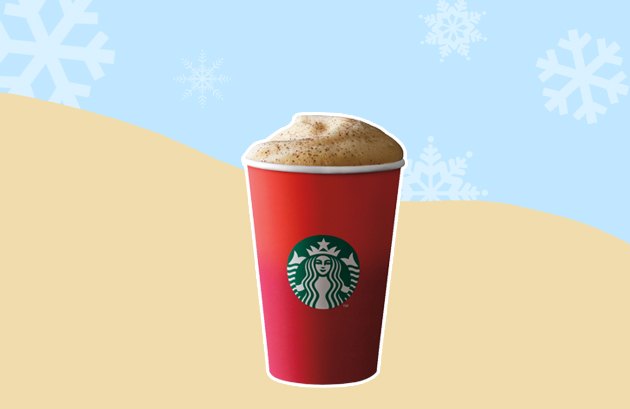 Starbucks Eggnog Latte