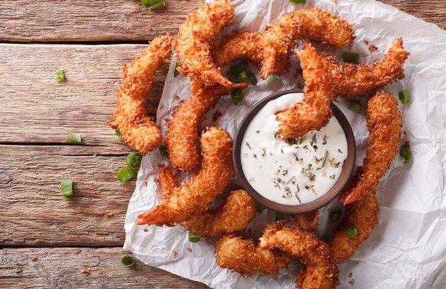 Coconut Shrimp Keto Friendly Flours