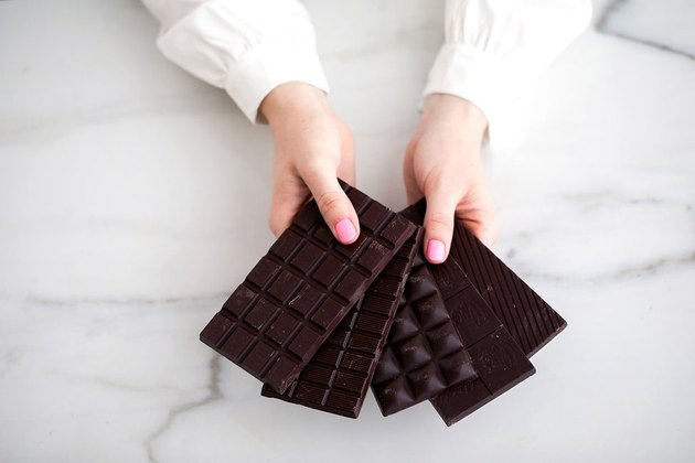 dark chocolate Hanukkah gelt