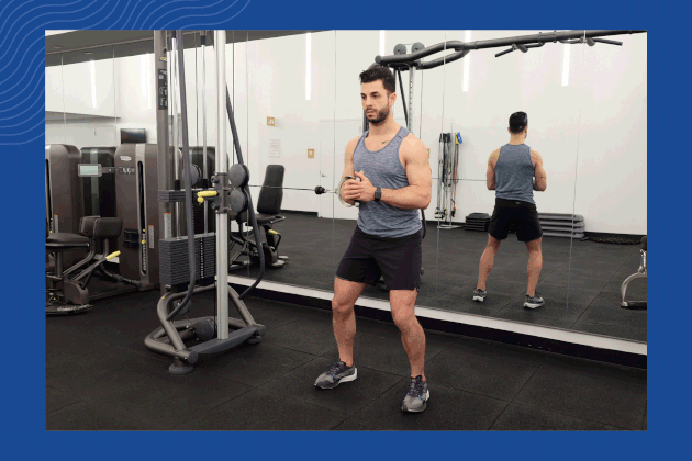 Cable press demonstration gif