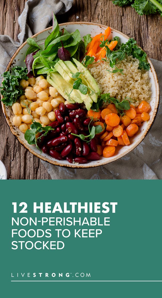 12 Healthiest Non-Perishable Foods to Keep Stocked