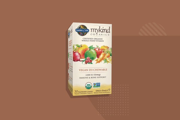 生活花园Mykind有机物素食主义者D3咀嚼，最好的维生素D补充剂之一