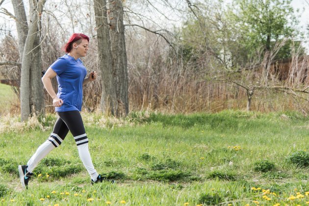 Alanna runs