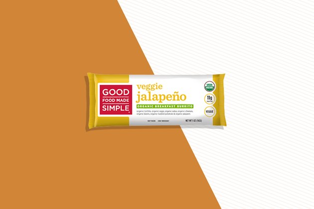 Good Food Made Simple Veggie Jalapeno Breakfast Burrito