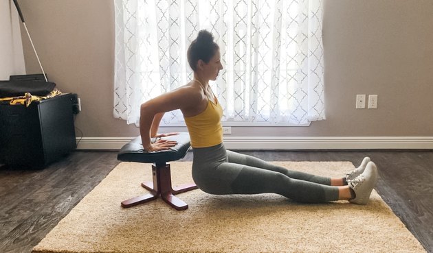 Move 4: Isometric Triceps Dip Hold