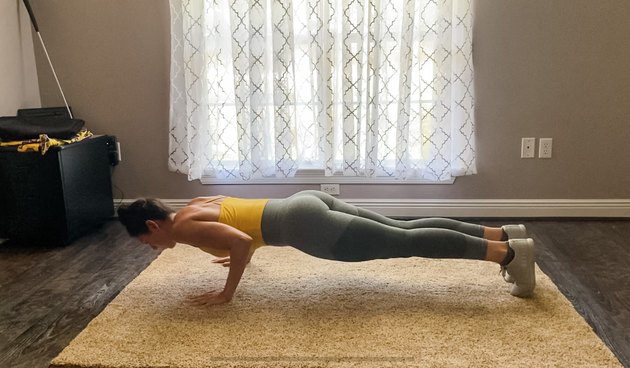 Move 5: Isometric Chaturanga (Push-Up Hold)