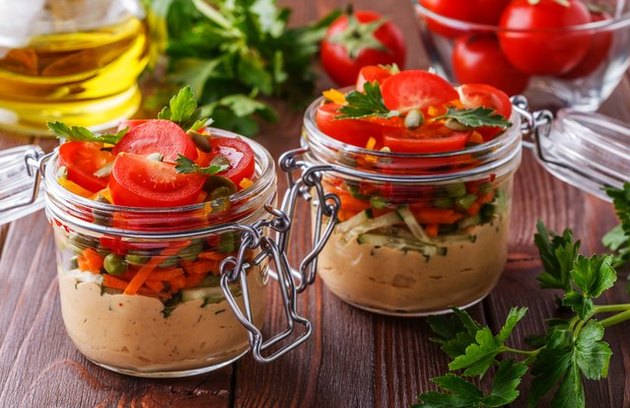 Mediterranean Anytime Parfait (No-Cook!) oven-free, hydrating dinner recipes