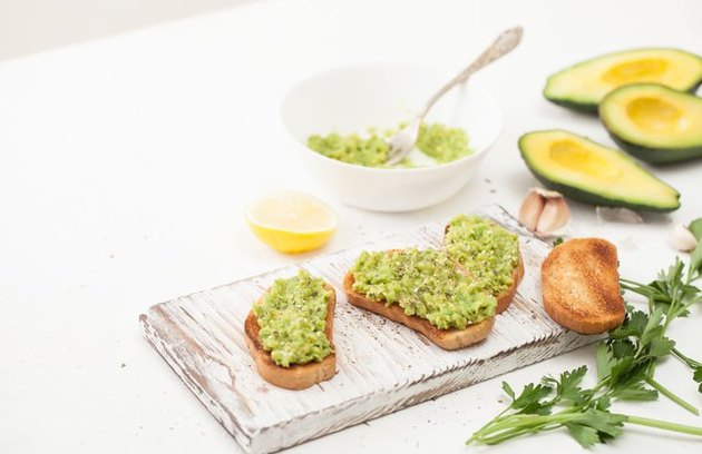 Gator Egg Avocado & Garbanzo Toast