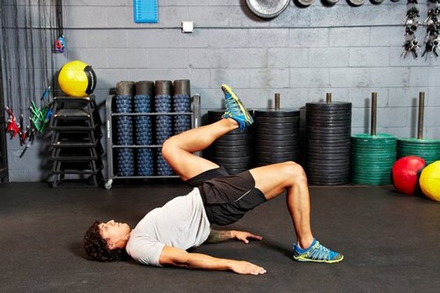 10. Glute Bridge March