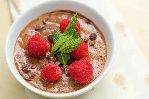 vegan chocolate mousse