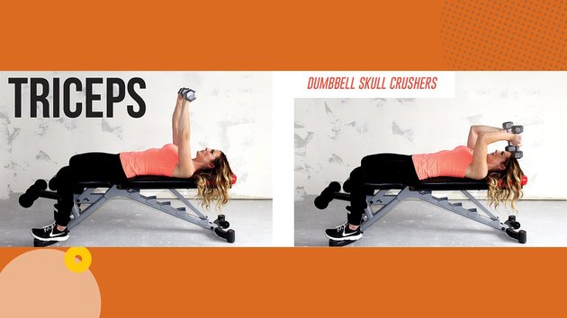Move 1: Dumbbell Skullcrusher