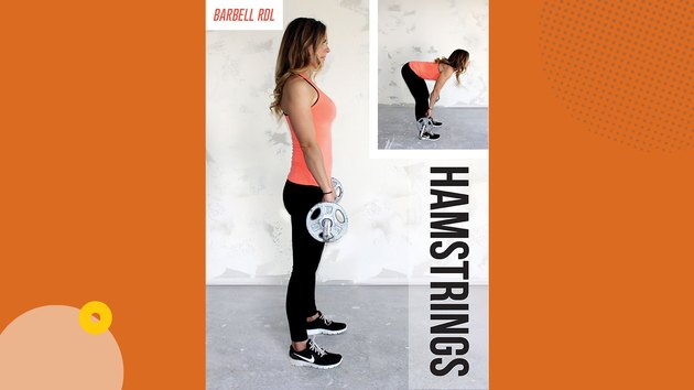 Move 1: Barbell Romanian Dead Lift (RDL)