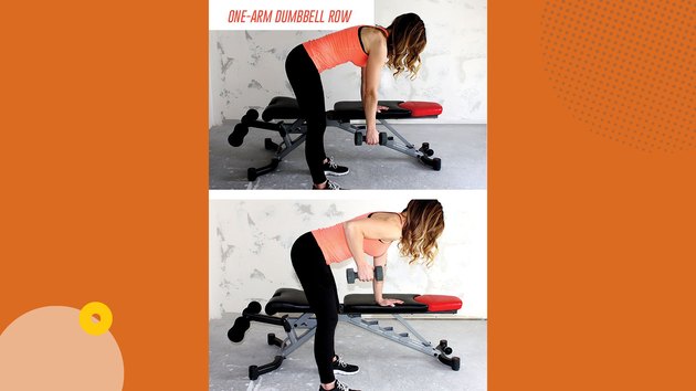 Move 2: One-Arm Dumbbell Row