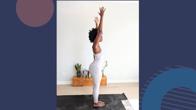 Move 2: Upward Salute (Urdvha Hastasana)