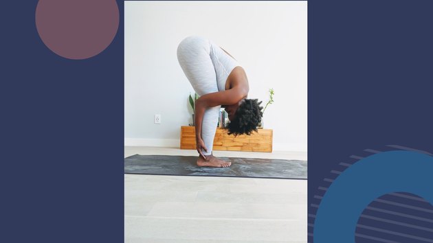 Move 3: Standing Forward Fold (Uttanasana)