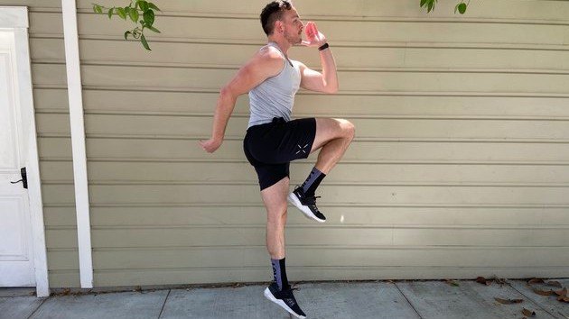 Move 1: Single-Leg Running Jumps