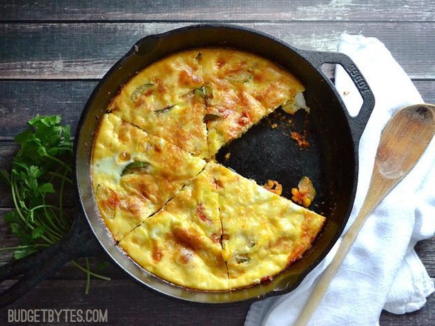 Zucchini and Corn Frittata frittata recipes