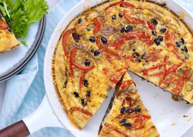 Southwest Frittata with Black Beans frittata recipes