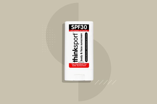 Thinksport儿童身体和面部防晒棒SPF 30