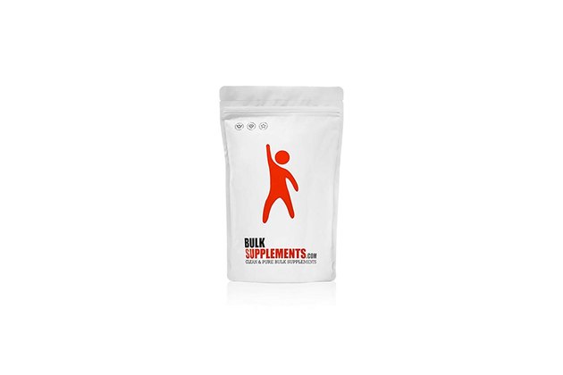 Package of BulkSupplements creatine monohydrate powder