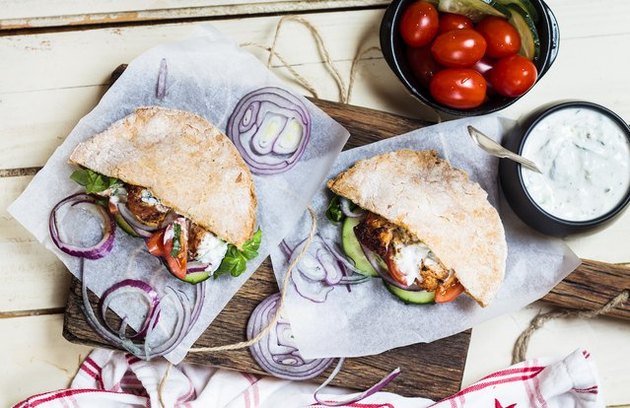 Tzatziki Rotisserie Chicken Pita rotisserie chicken dinner recipes