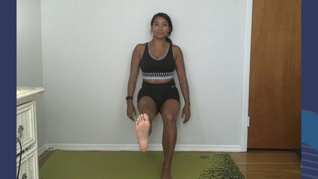 Move 1: Single-Leg Wall Sit