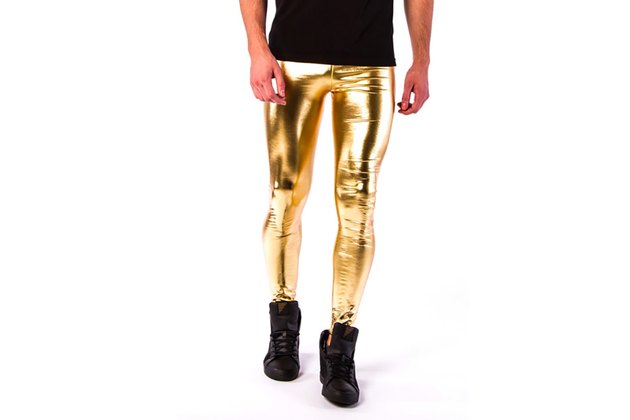 Kapow 24 Carrot Meggings in Metallic