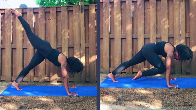Move 6: Downward Dog Leg Extension