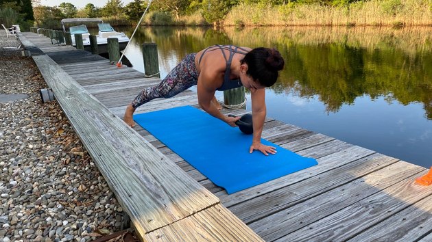 Move 4: Plank Pull-Through