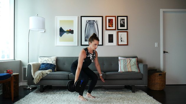 Move 3: Dumbbell Squat