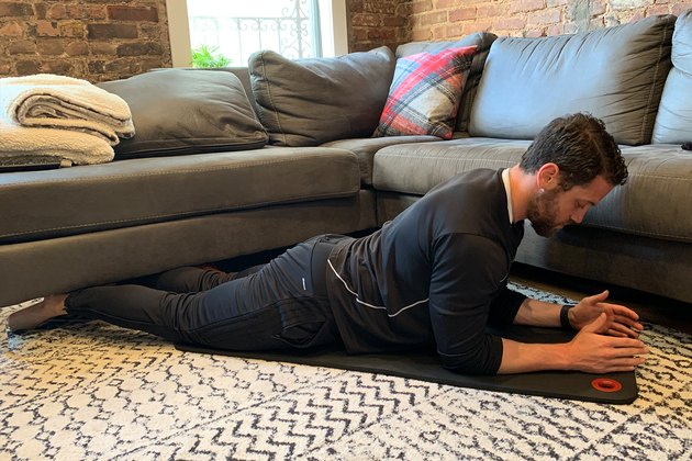 Move 3: Prone Press Up to Elbows