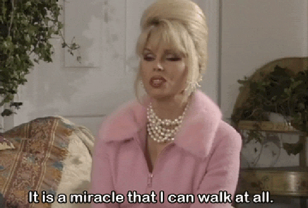 “It is a miracle that I can walk at all.”
