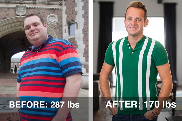 Pierre’s before and after photos