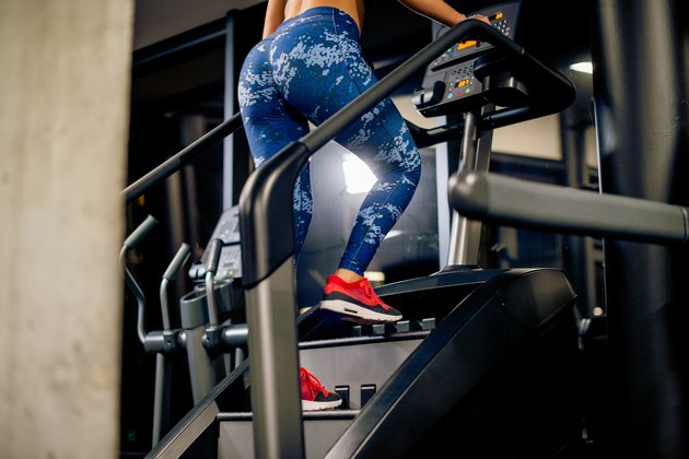 woman doing workout on the Stairmaster