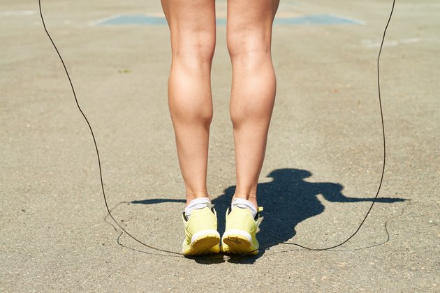 Calf building workout