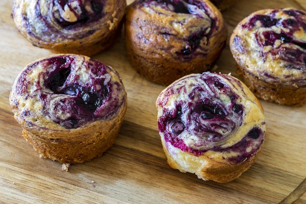 Blueberry muffins