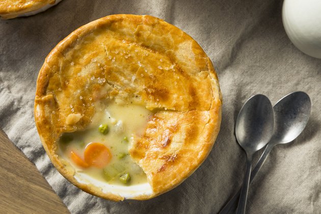 Homemade Individual Chicken Pots Pies