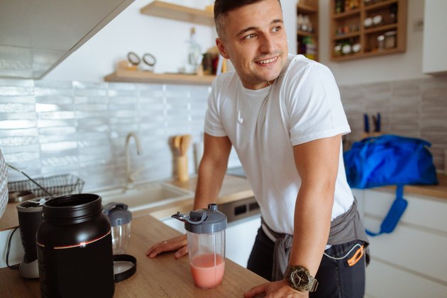 Nutritional sports drink before exercising