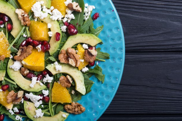 Fruit avocado salad