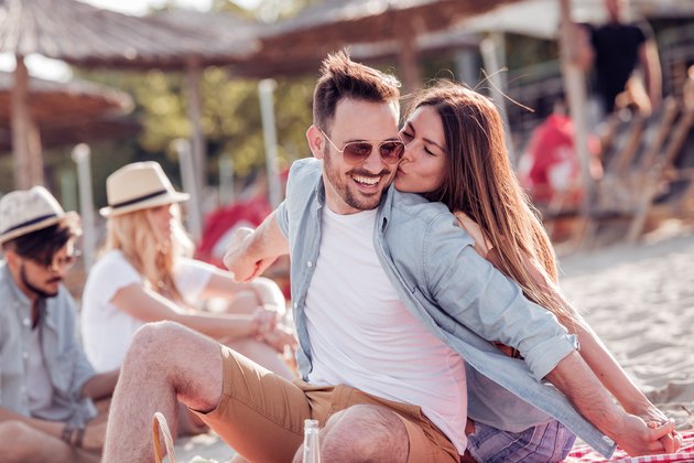 Friends having great time together